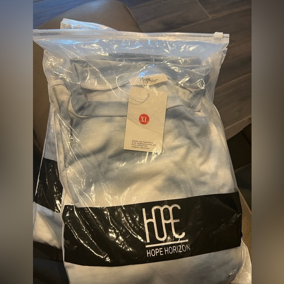 BRAND NEW Blue Tie Dye Pajama Set Size M - Picture 4 of 5